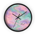 Pastel Marble Wall Clock