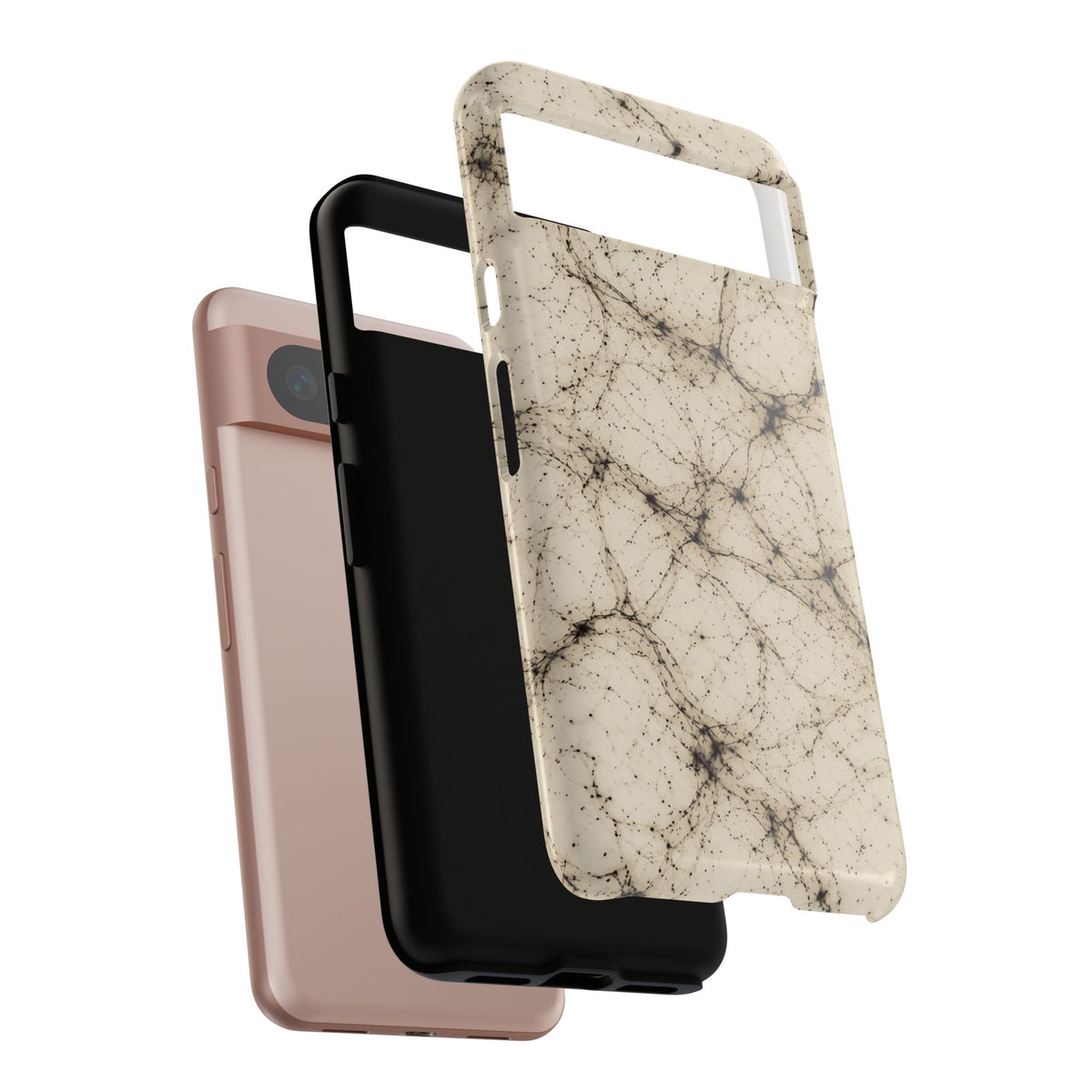 Neon Mycelium - Ink on Paper Phone Case