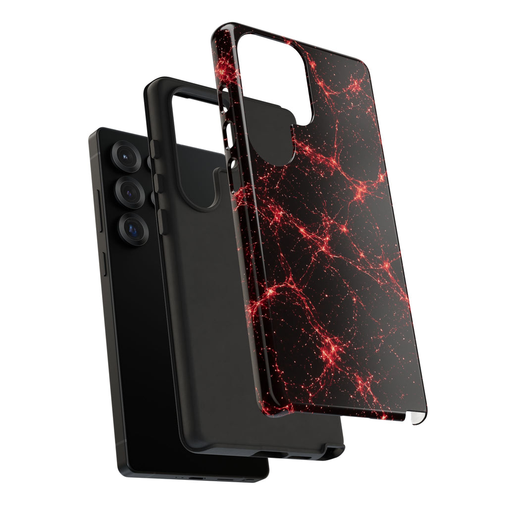 Neon Mycelium - Blood Moon Phone Case