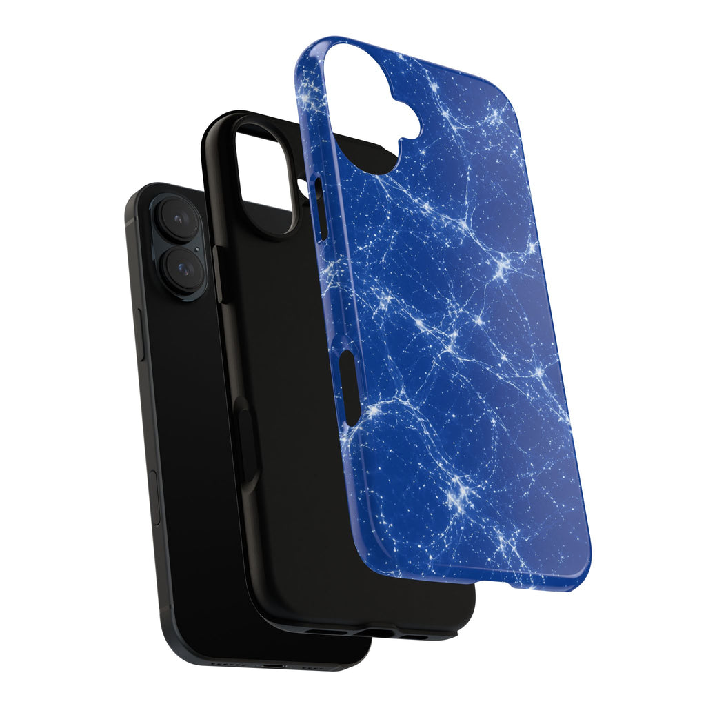 Neon Mycelium - Blueprint Phone Case