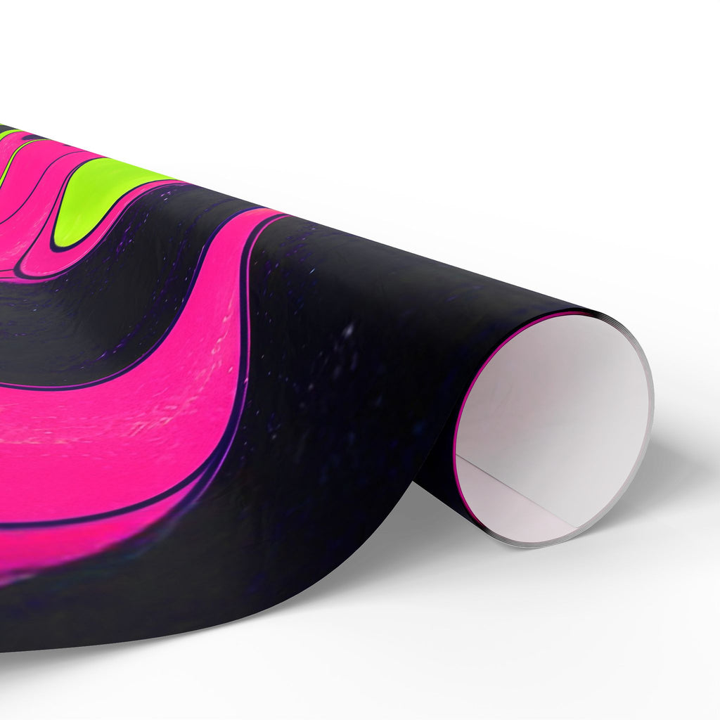 Fillmore Flow - Blacklight Wrapping Paper