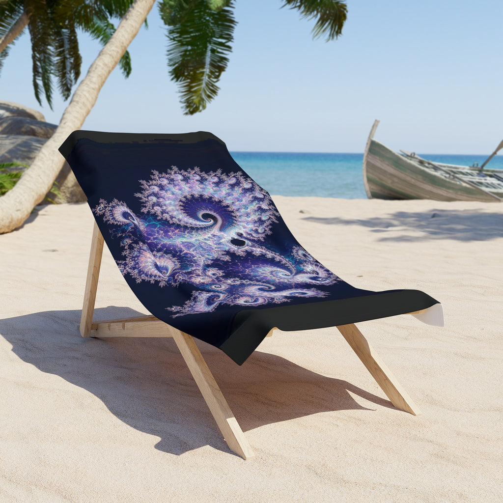 Copper Infinity - Holographic Opal Beach Towel