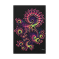 Copper Infinity - Blacklight Glossy Canvas
