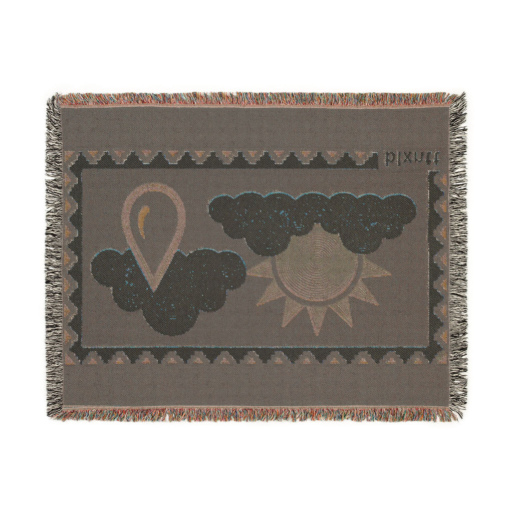 BLXNTT Blue Hippie Woven Blanket #3