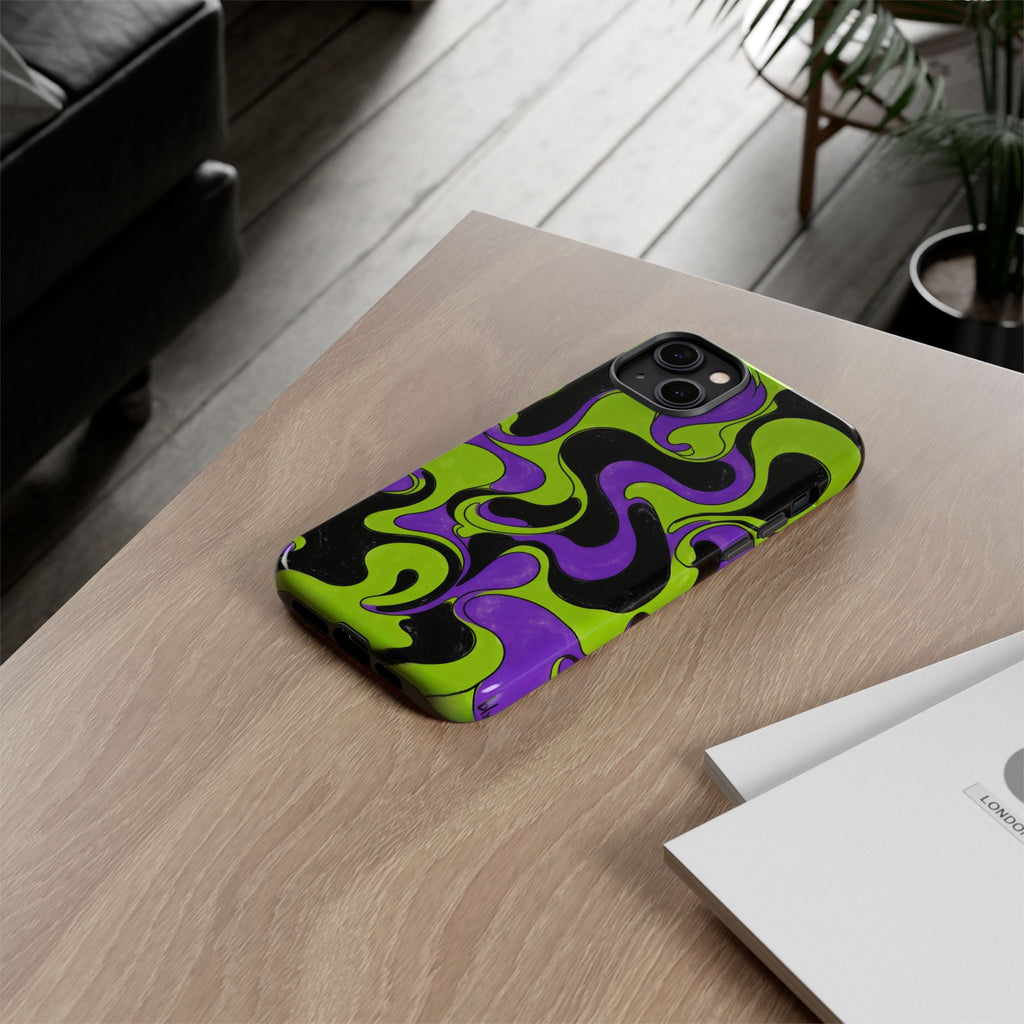 Fillmore Flow - Lime & Purple Phone Case