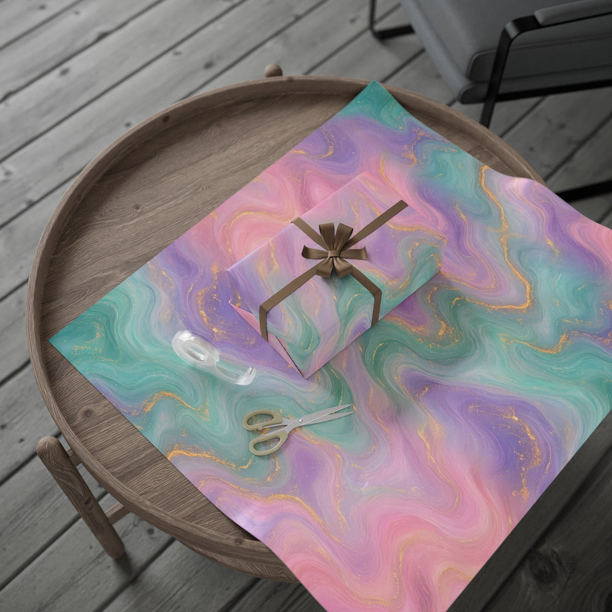 Pastel Marble Wrapping Paper