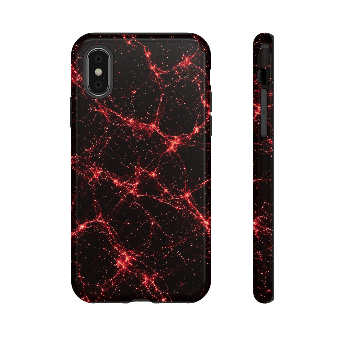 Neon Mycelium - Blood Moon Phone Case