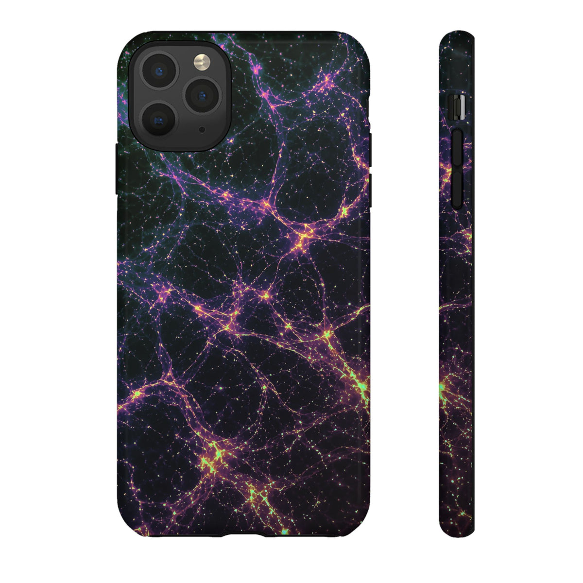Neon Mycelium - Holographic Phone Case
