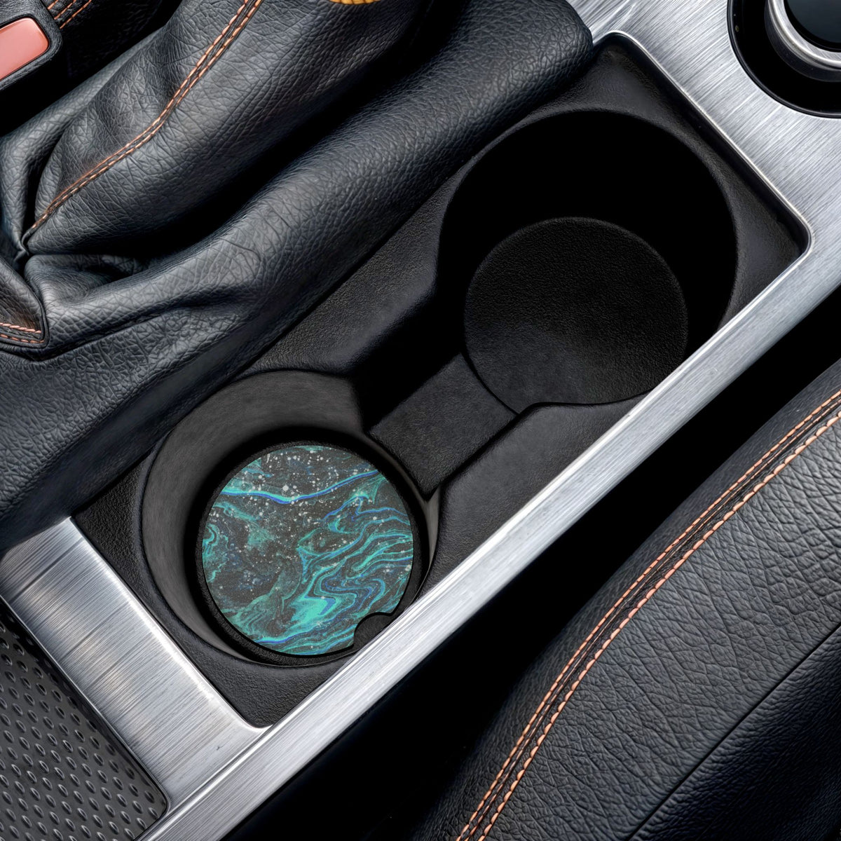 BLXNTT Deep Current Pour Car Coaster (Soapstone)