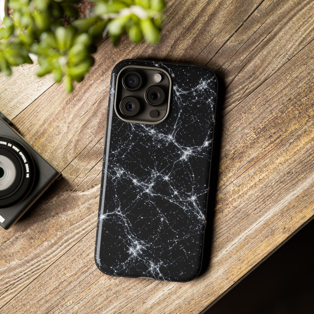 Neon Mycelium - Silver Ghost Phone Case