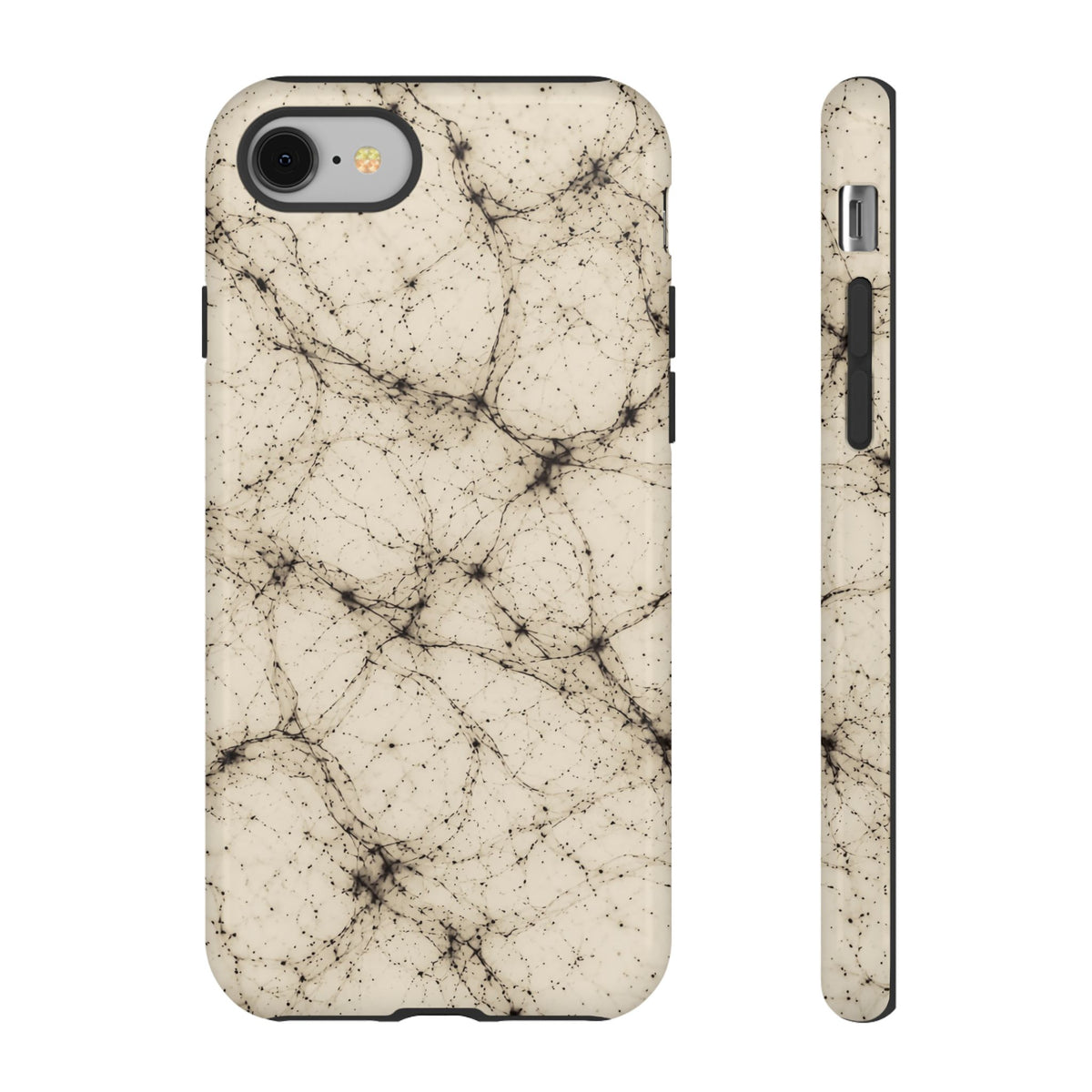 Neon Mycelium - Ink on Paper Phone Case