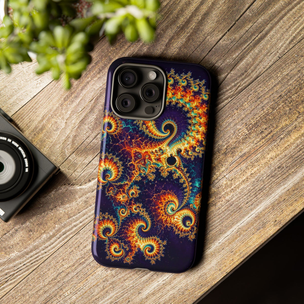Copper Infinity - Infrared Phone Case