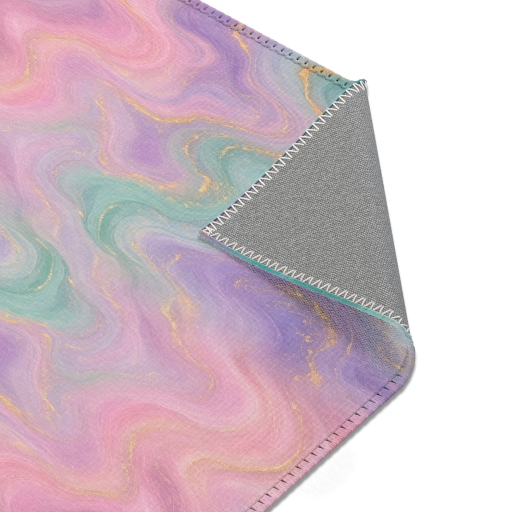 Pastel Marble Area Rug