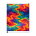 Rainbow Marble Wrapping Paper