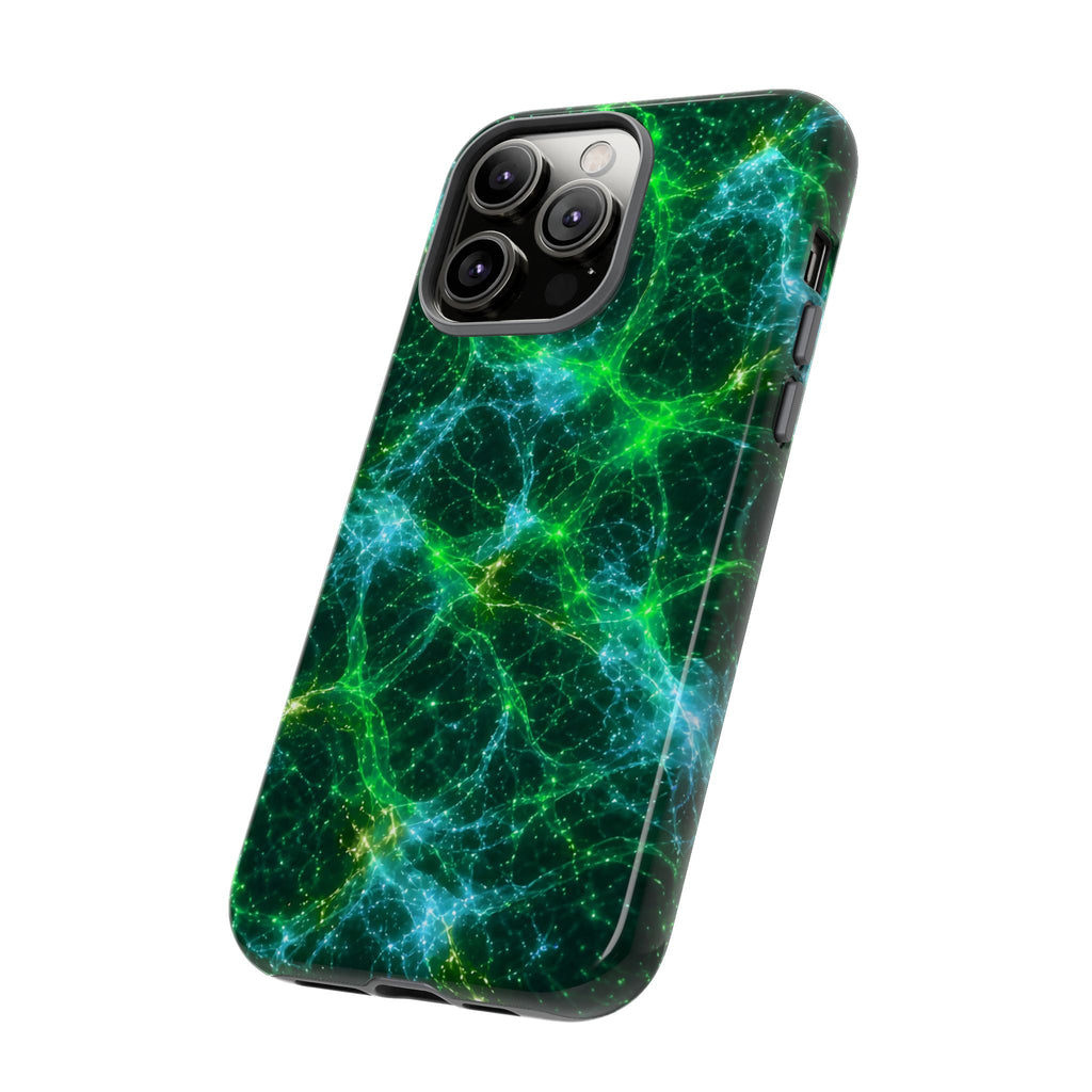 Neon Mycelium - Mermaid Phone Case