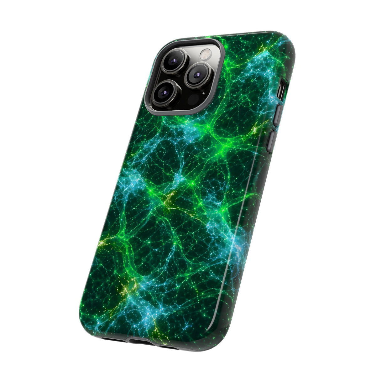 Neon Mycelium - Mermaid Phone Case