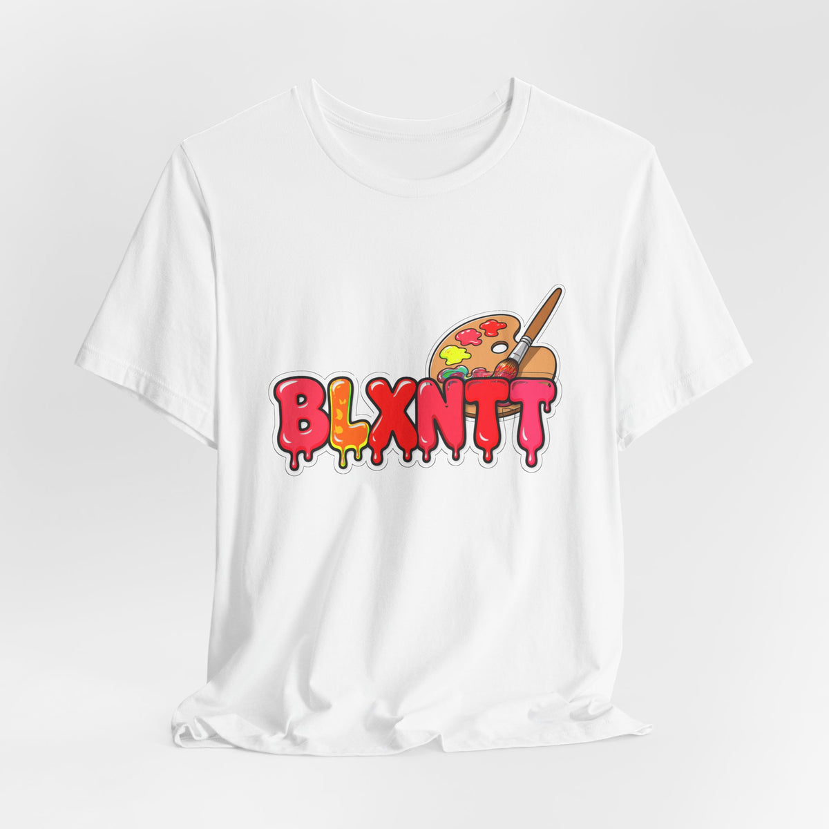 BLXNTT Paint Spill Tee - Red (White)