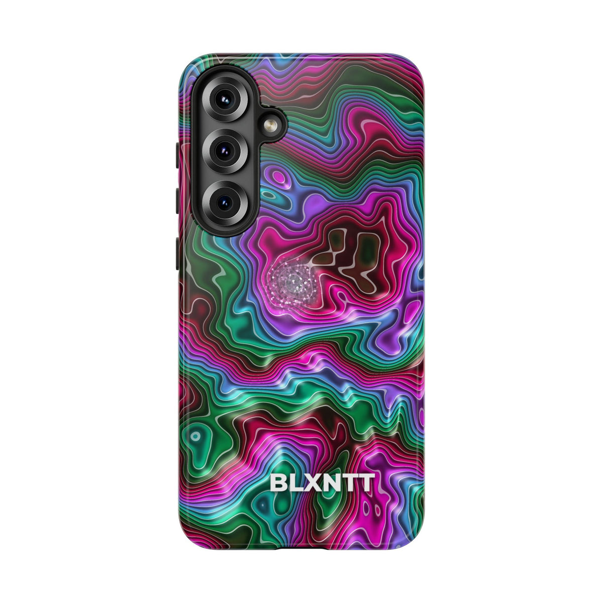 Neon Agate Phone Case