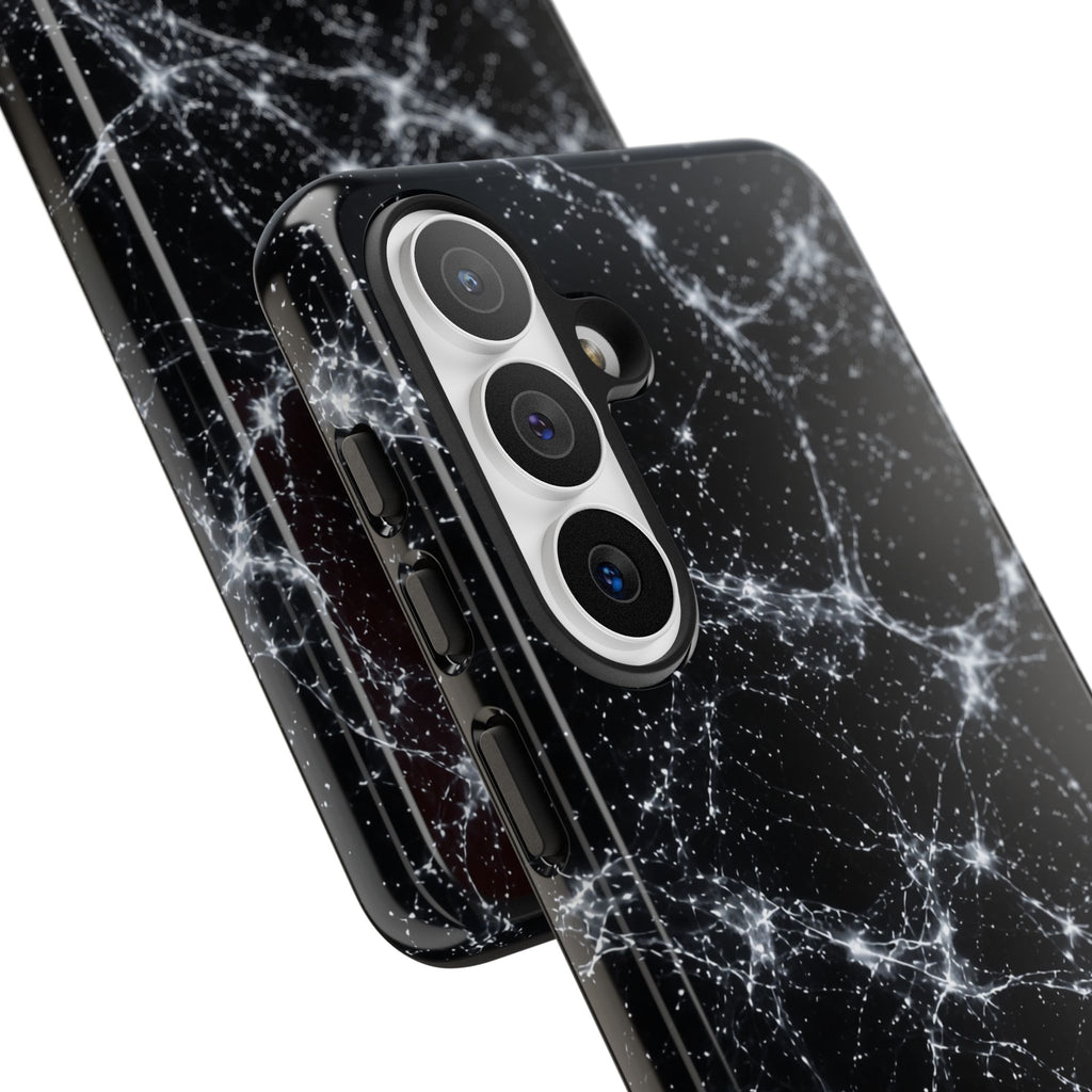 Neon Mycelium - Silver Ghost Phone Case