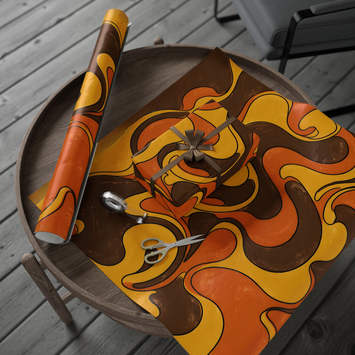 Fillmore Flow - 70s Retro Wrapping Paper