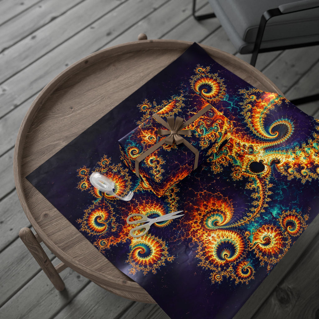 Copper Infinity - Infrared Wrapping Paper