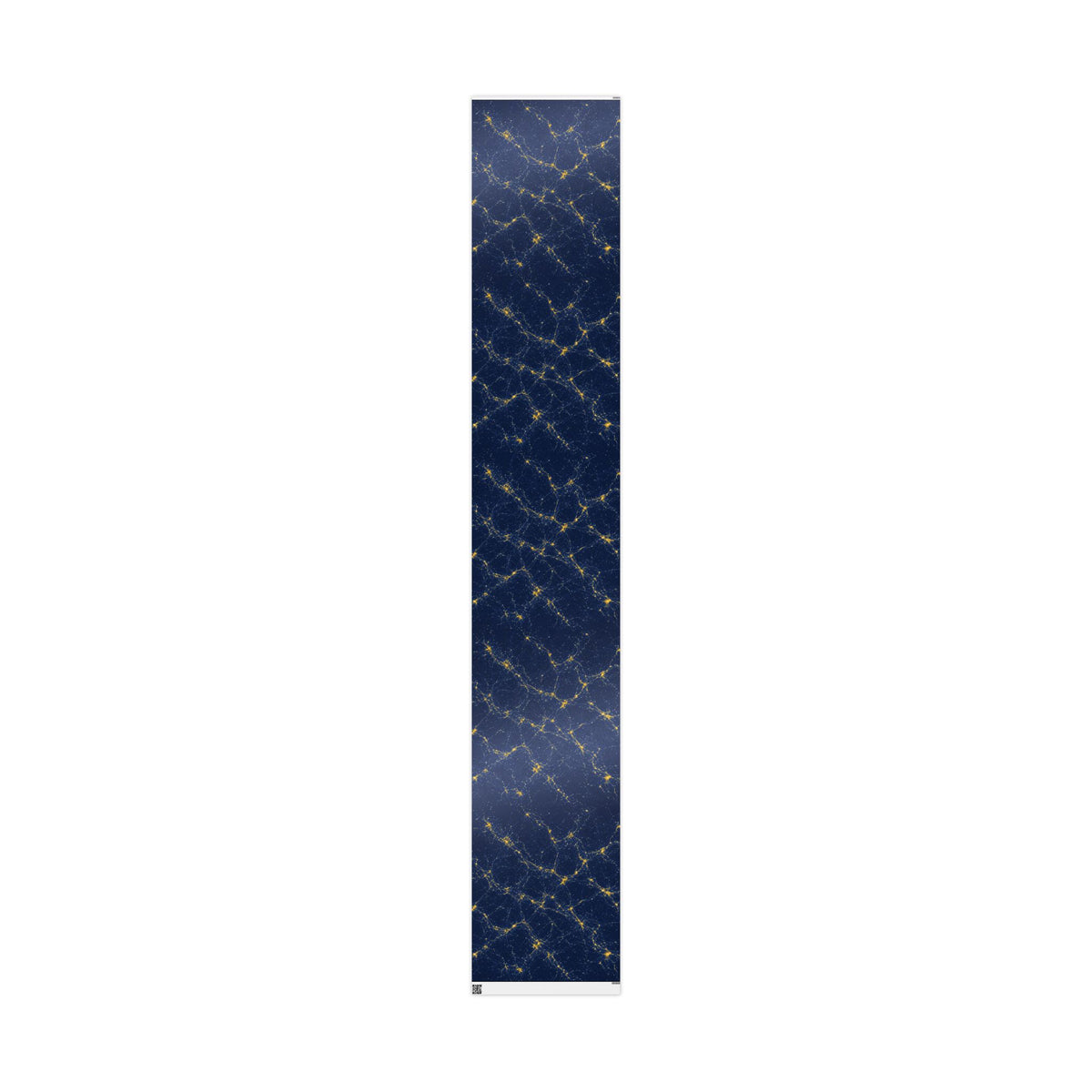 Neon Mycelium - Mustard Navy Wrapping Paper