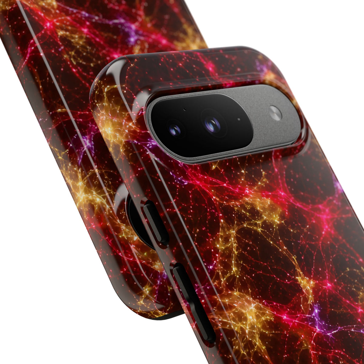 Neon Mycelium - Rainbow Nerve Phone Case