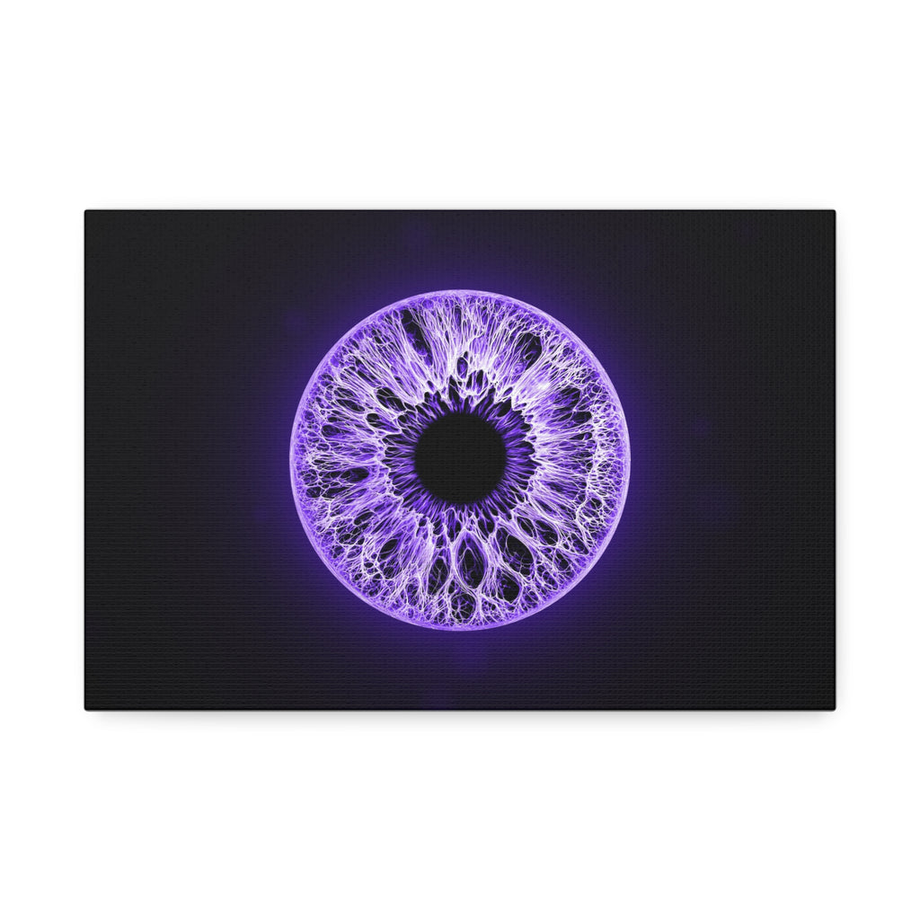 BLXNTT Iris – Lace Web Ultraviolet Glossy Canvas