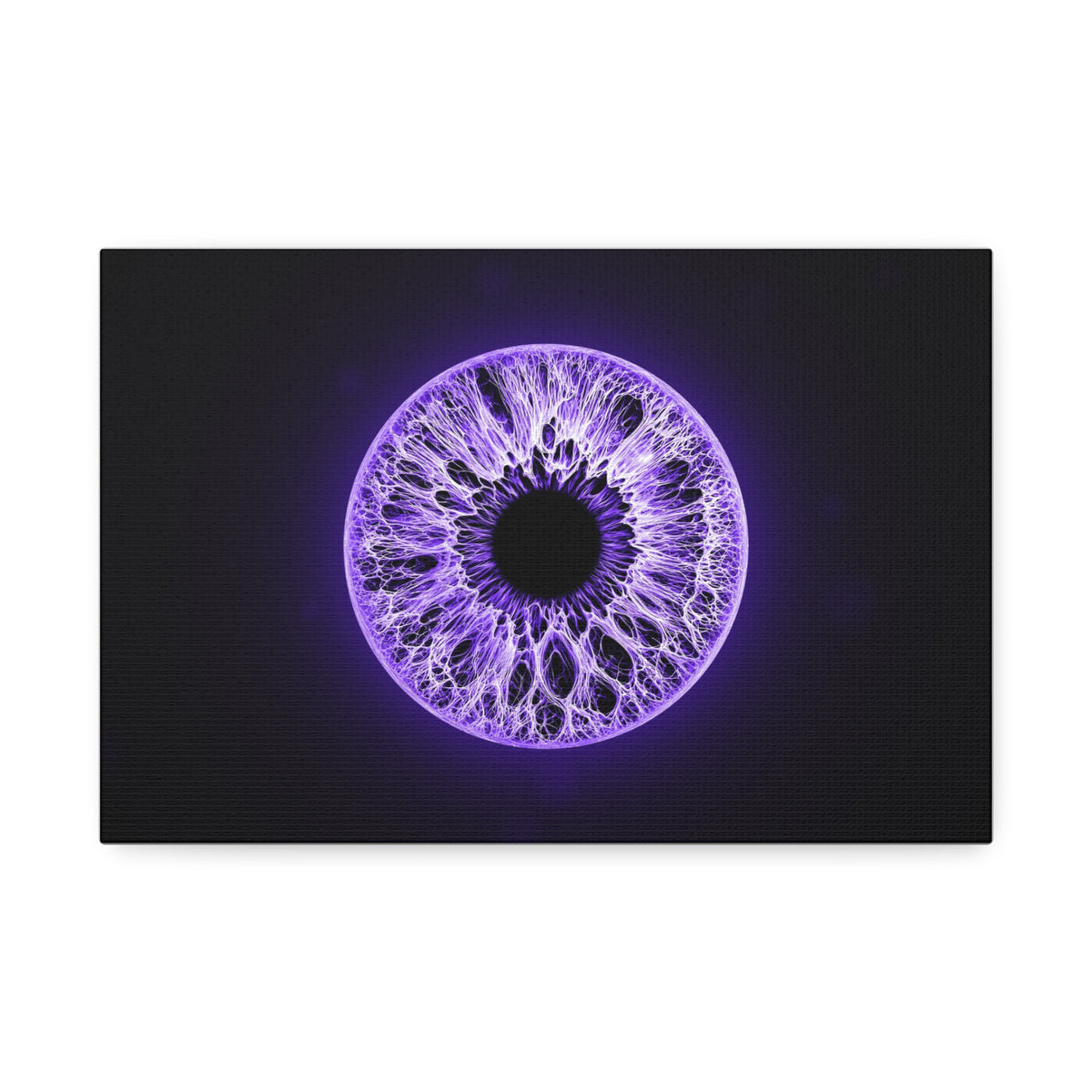 BLXNTT Iris – Lace Web Ultraviolet Glossy Canvas