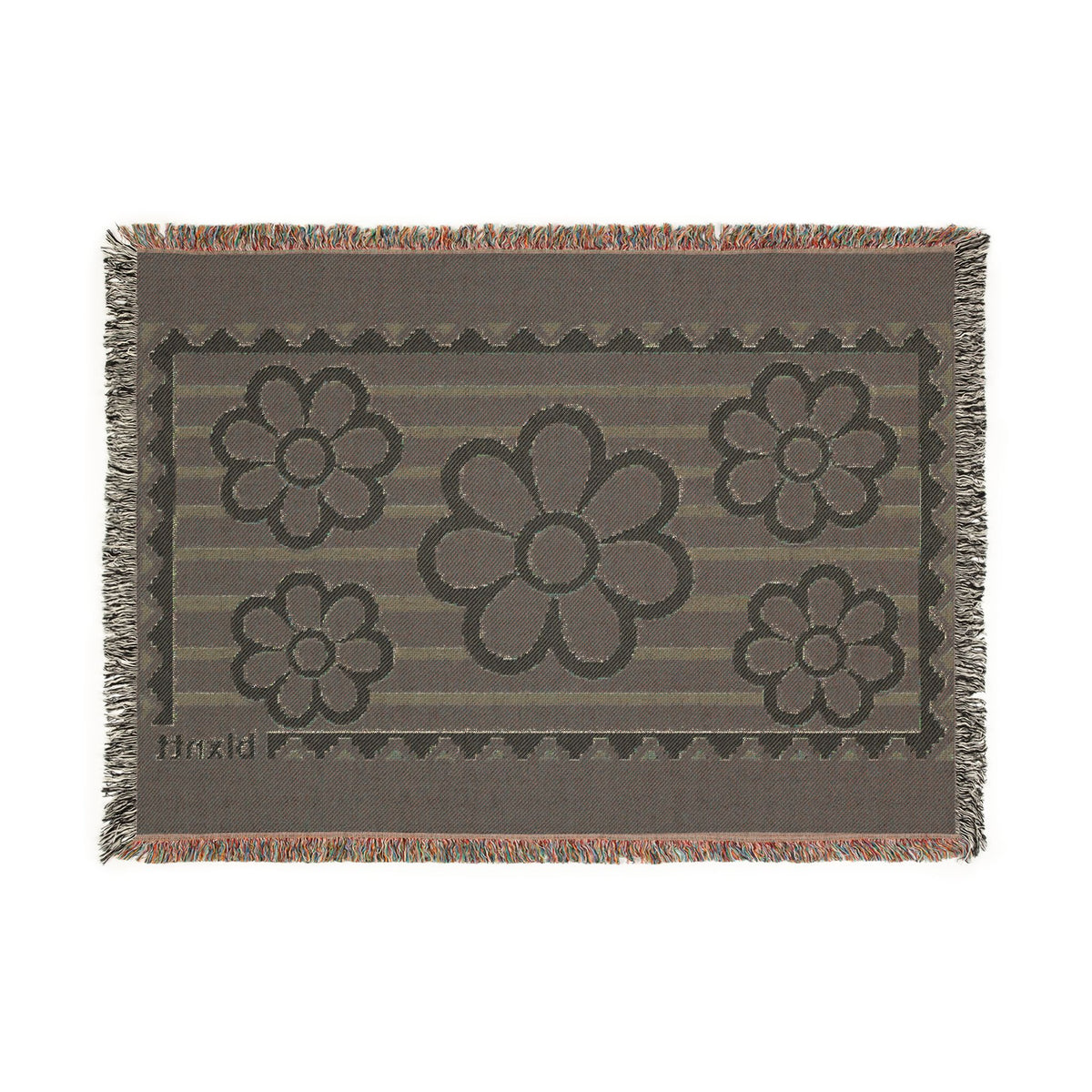 BLXNTT Purple Hippie Woven Blanket #2