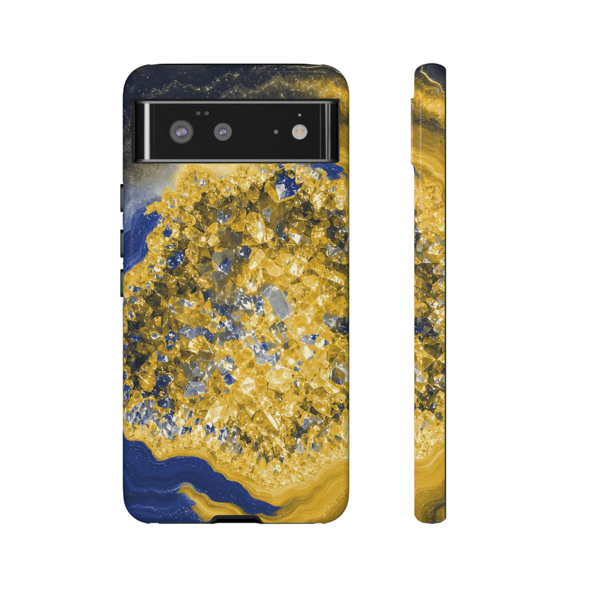Geode Core - Mustard Navy Phone Case
