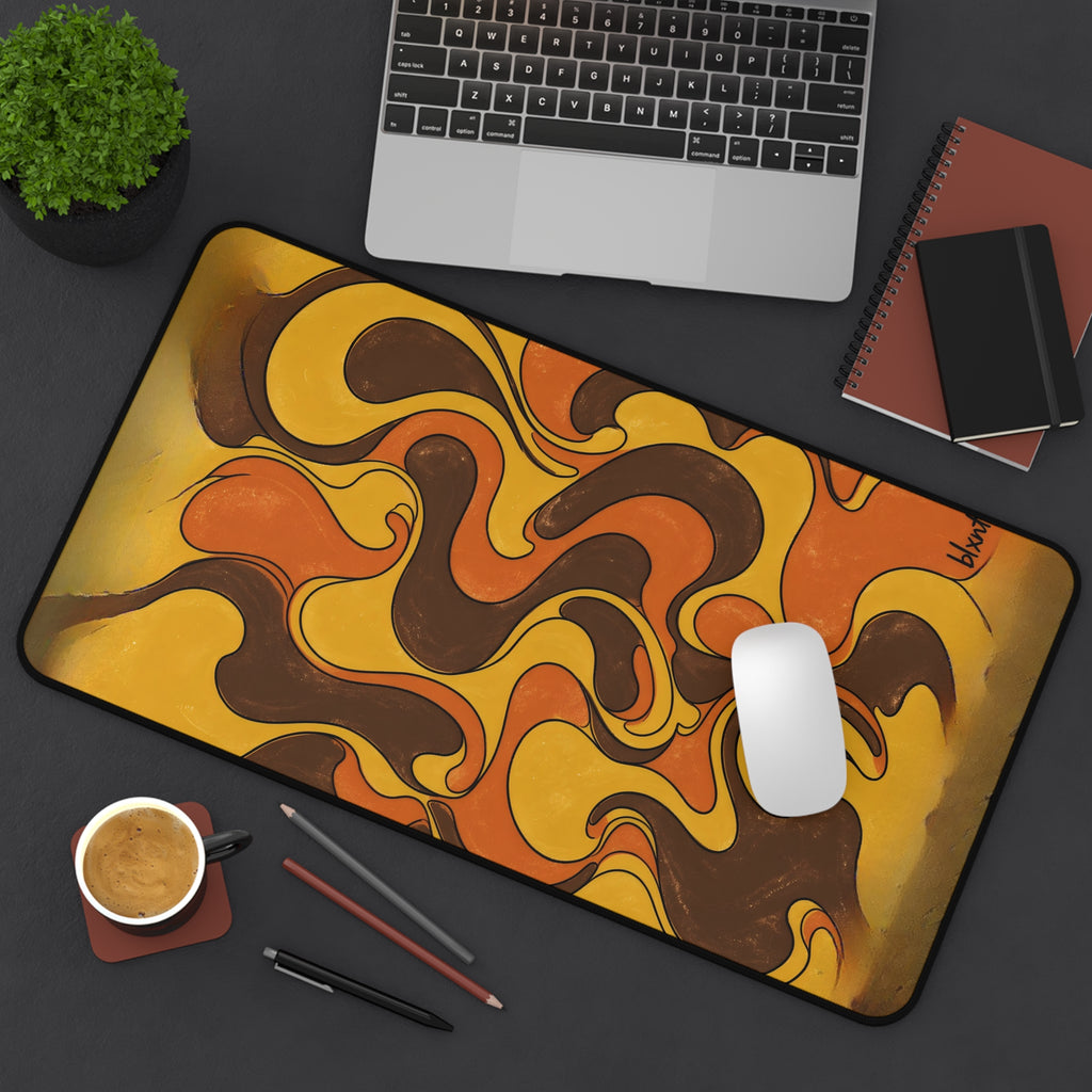 Fillmore Flow - 70s Retro Desk Mat