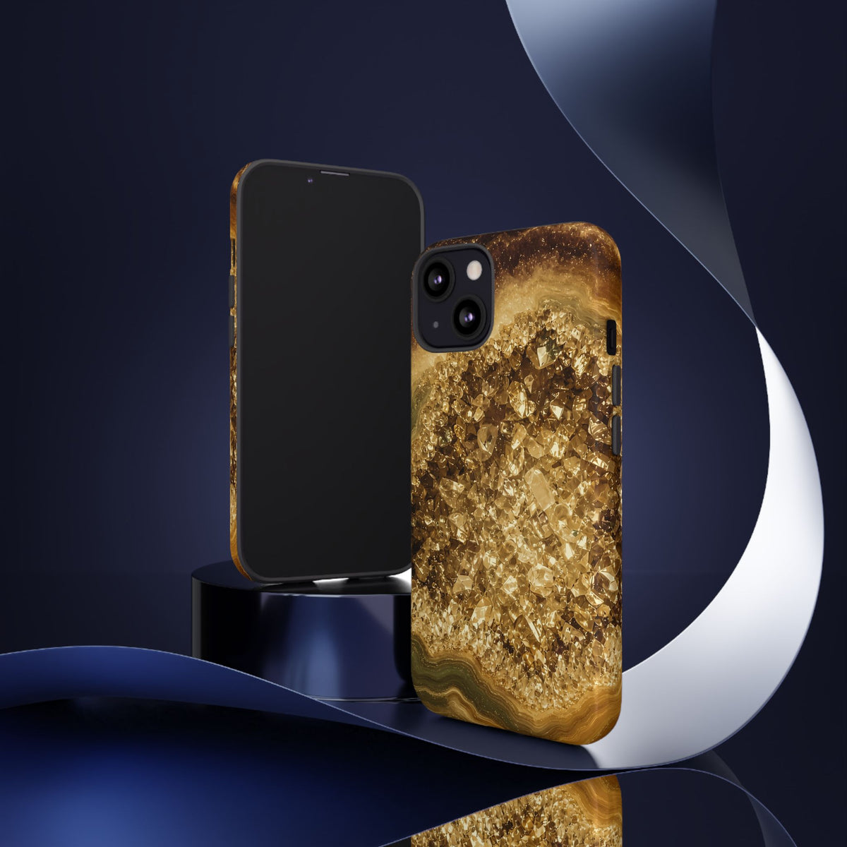 Geode Core - Gold Vein Phone Case