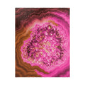Geode Core - Terracotta Neon Jigsaw Puzzle