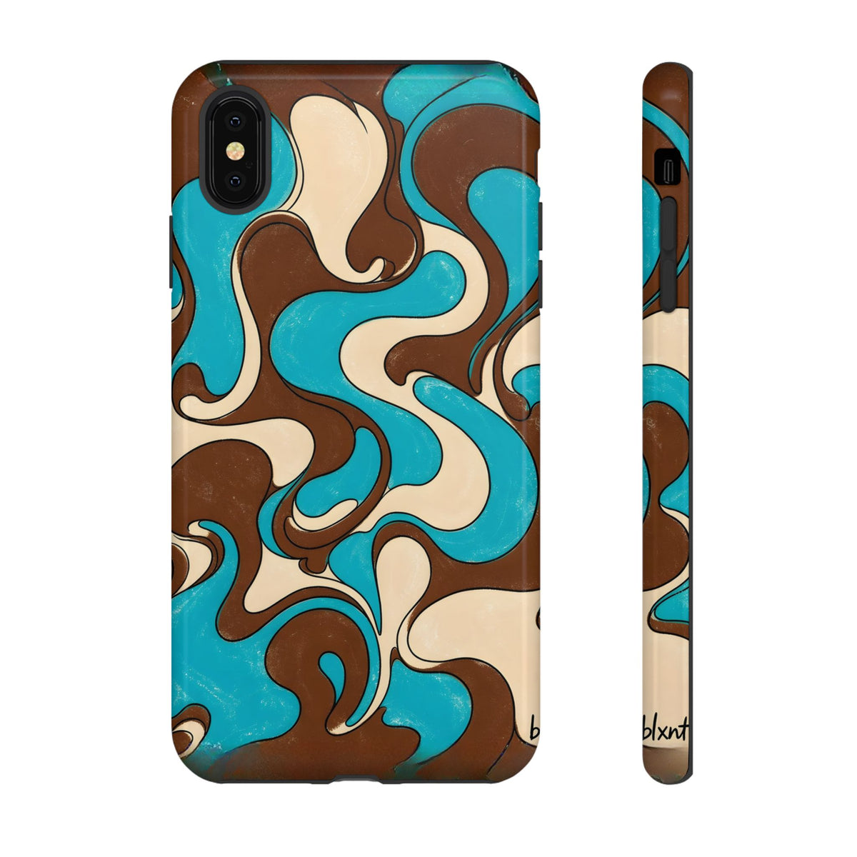 Fillmore Flow - Turquoise & Chocolate Phone Case