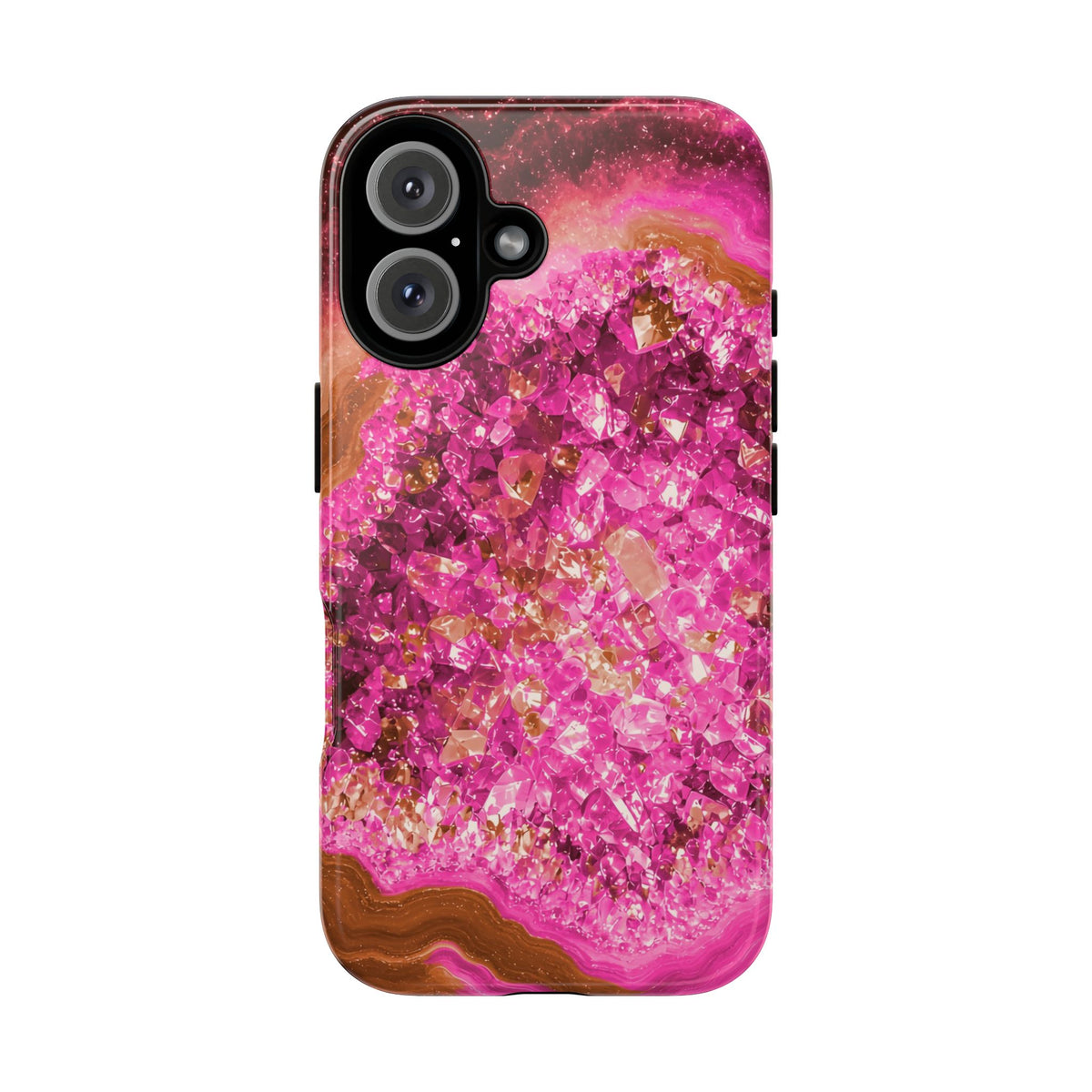 Geode Core - Terracotta Neon Phone Case