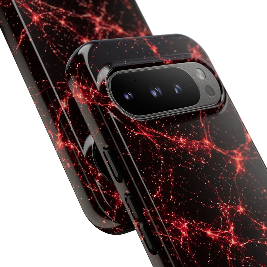 Neon Mycelium - Blood Moon Phone Case