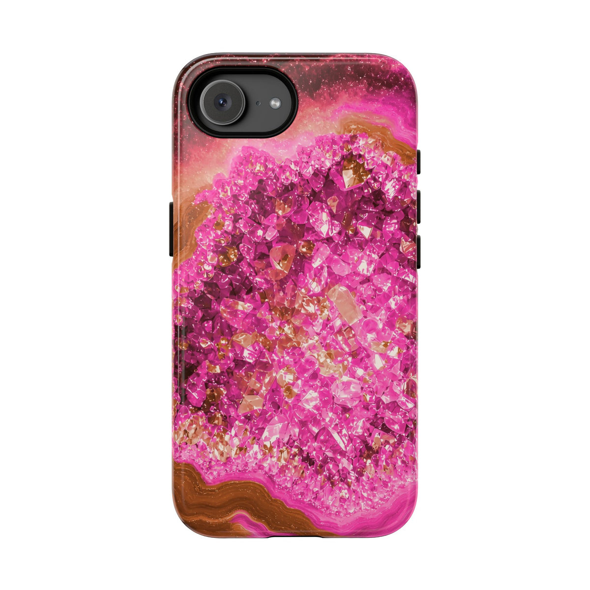 Geode Core - Terracotta Neon Phone Case