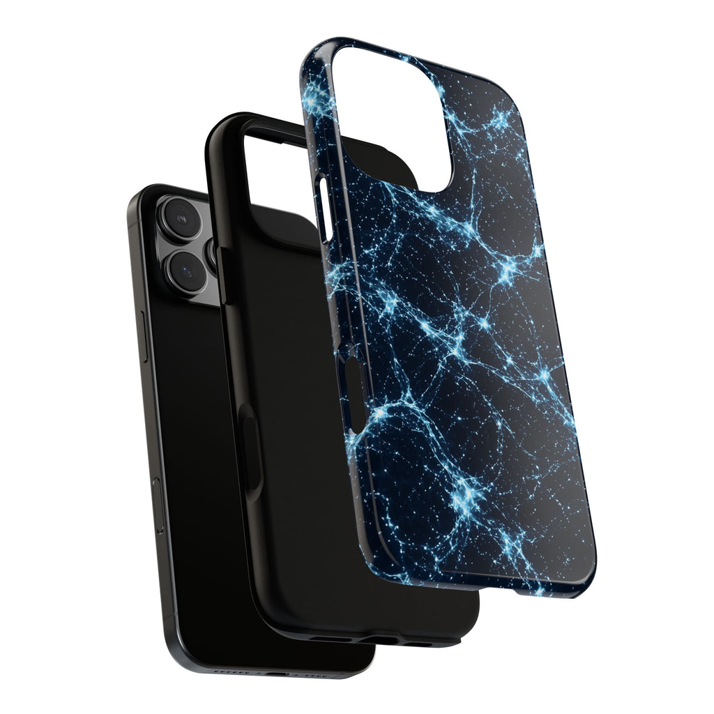 Neon Mycelium - Ice Crystal Phone Case
