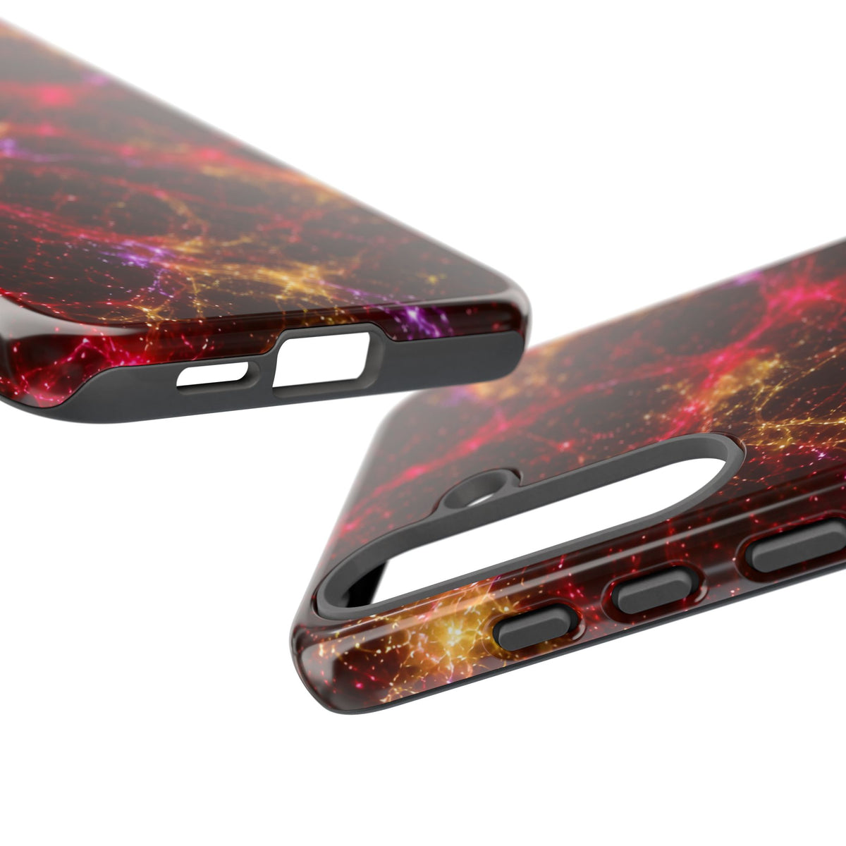 Neon Mycelium - Rainbow Nerve Phone Case