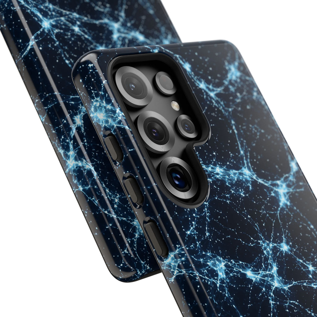 Neon Mycelium - Ice Crystal Phone Case