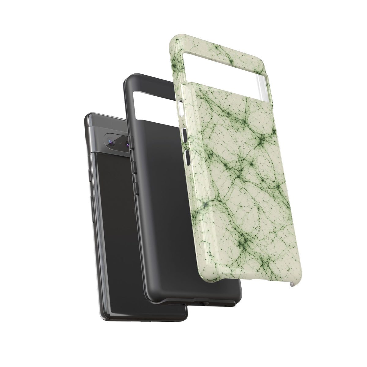 Neon Mycelium - Matcha Latte Phone Case