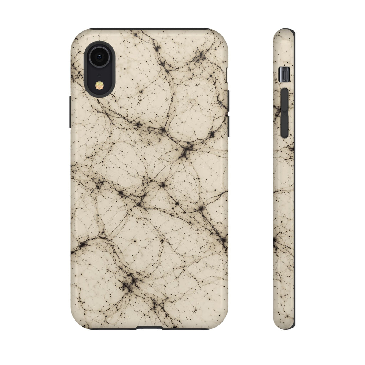 Neon Mycelium - Ink on Paper Phone Case