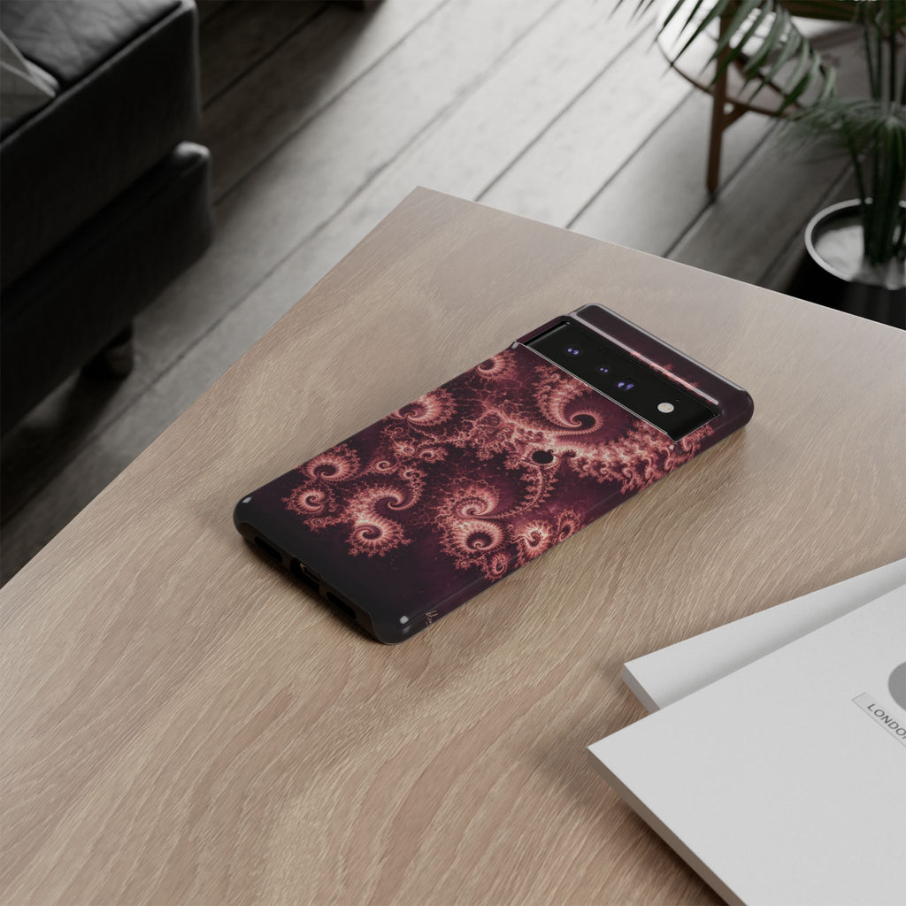 Copper Infinity - Rose Quartz Phone Case