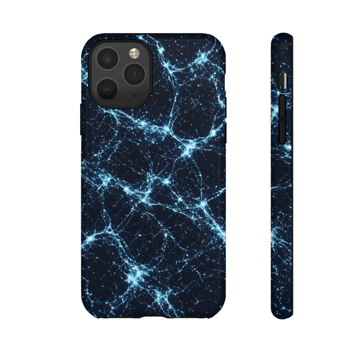 Neon Mycelium - Ice Crystal Phone Case