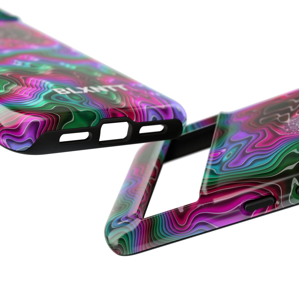 Neon Agate Phone Case