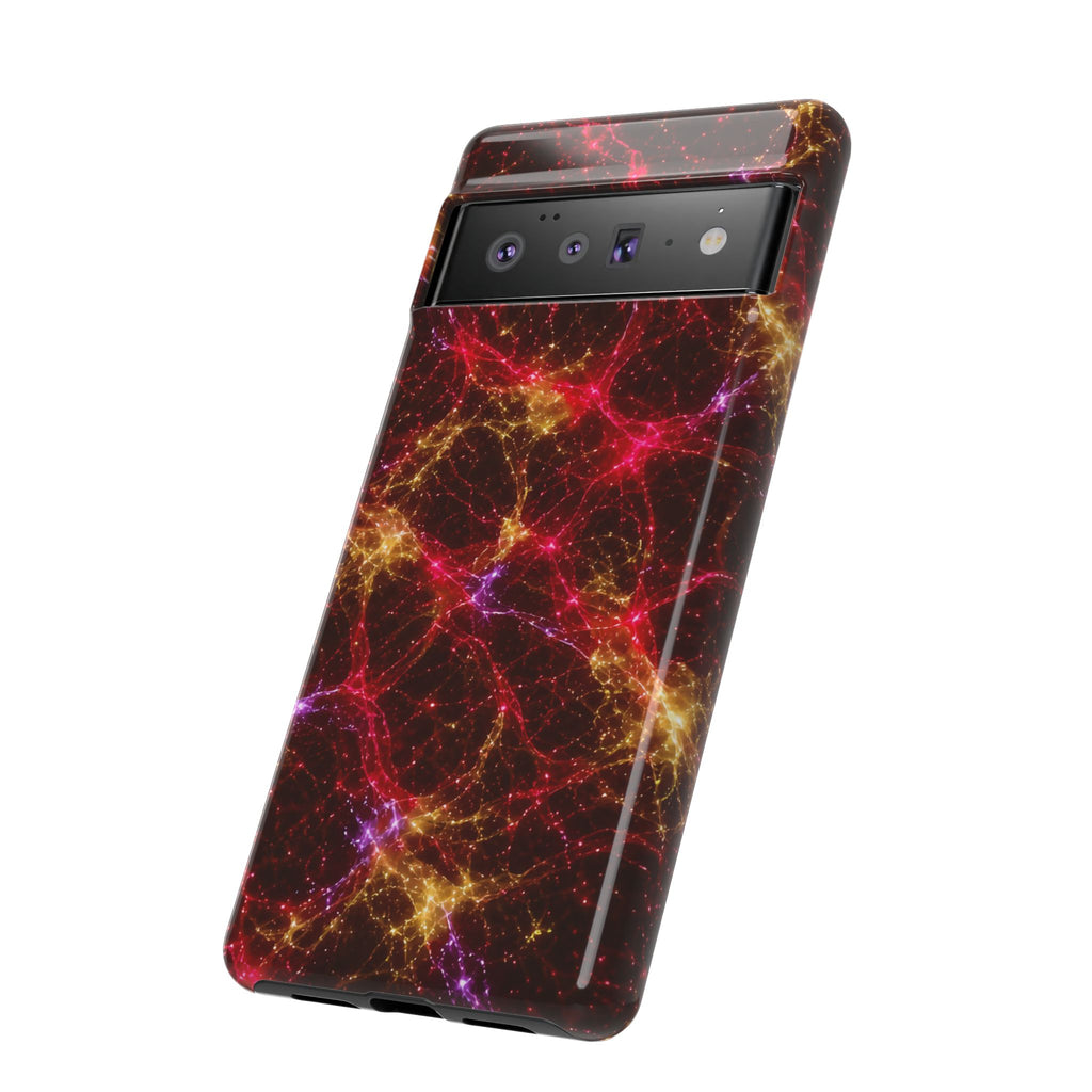 Neon Mycelium - Rainbow Nerve Phone Case