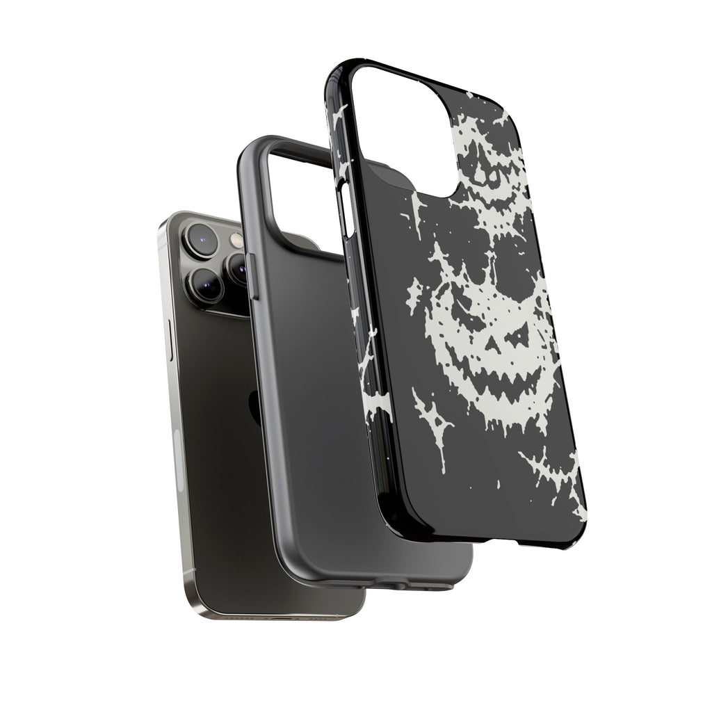 White Spiderweb Pumpkin Phone Case