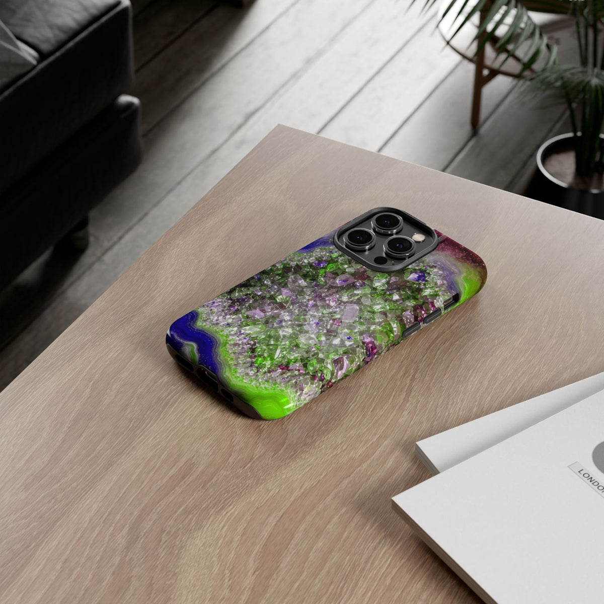 Geode Core - Cosmic Berry Phone Case