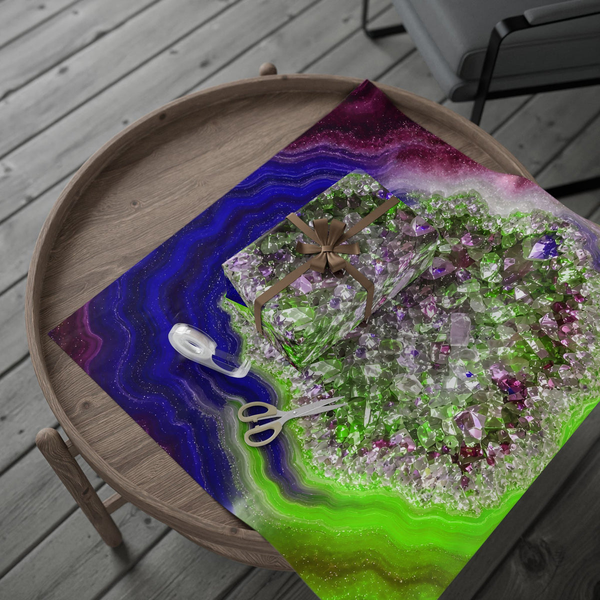 Geode Core - Cosmic Berry Wrapping Paper